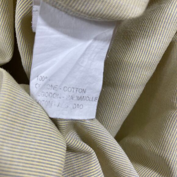 Ermenegildo Zegna Italy Large Button-Up Men's Dress Shirt Long Sleeve - Picture 4 of 5